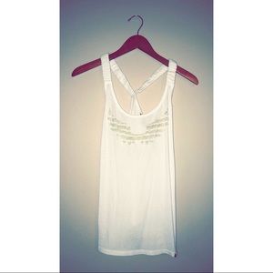 🌼A|X White Racerback Top🌼